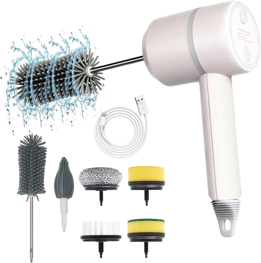 PowerScrub Pro™ Electric Cleaning Brush