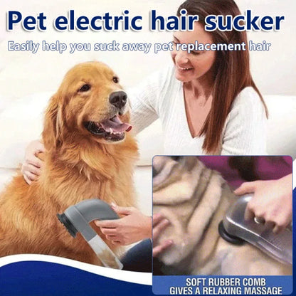 Electric Pet Hair Vacuum Massager