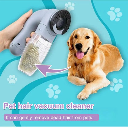 Electric Pet Hair Vacuum Massager