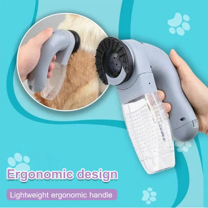 Electric Pet Hair Vacuum Massager