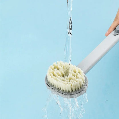 Bath Brush with Built-in Soap Dispenser